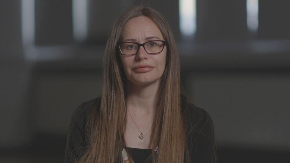 Su Christie pictured in the Disclosure Scotland documentary.