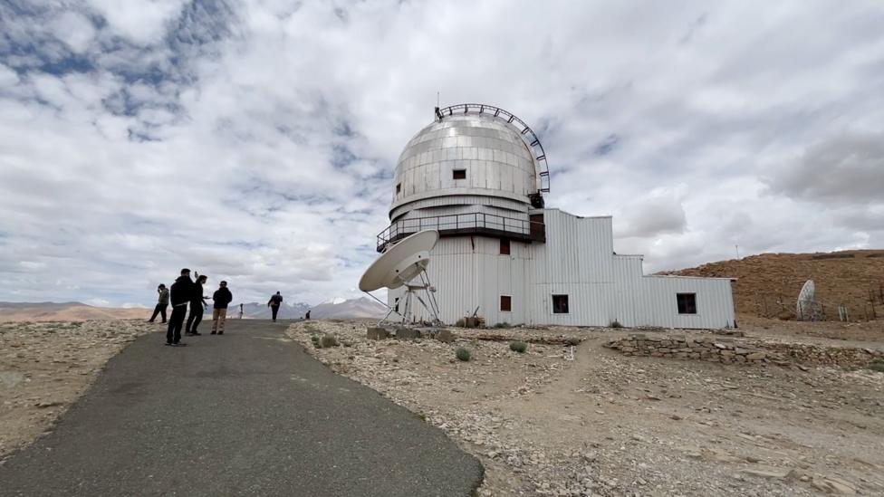 View from outside the Indian Astronomical Observatory