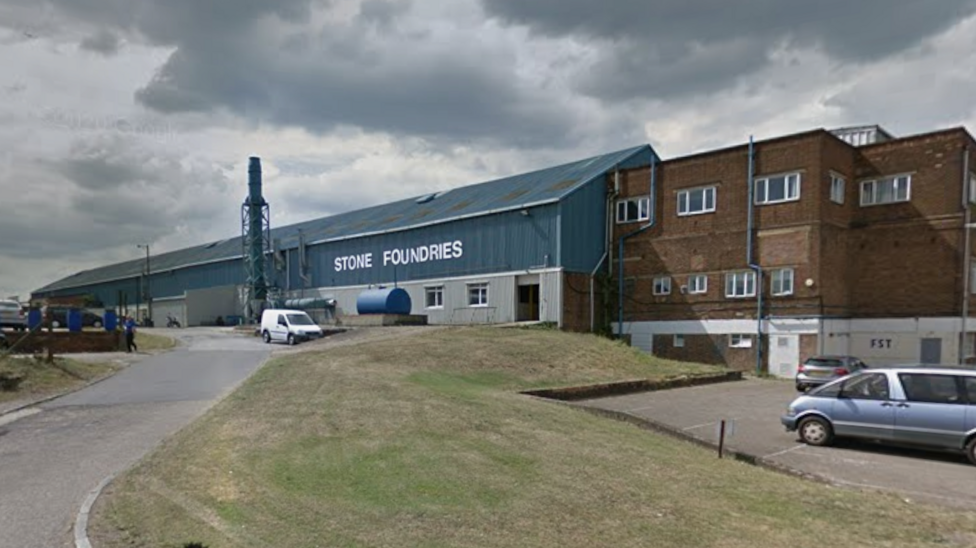 A general view of the Stone Foundries trading estate in Charlton.