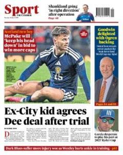 Courier back page from 8 October 2026