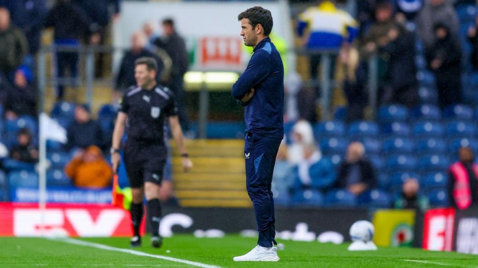 Brian Barry-Murphy in the dugout at Blackburn