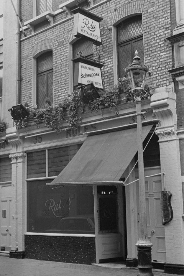 black and white photo of exterior