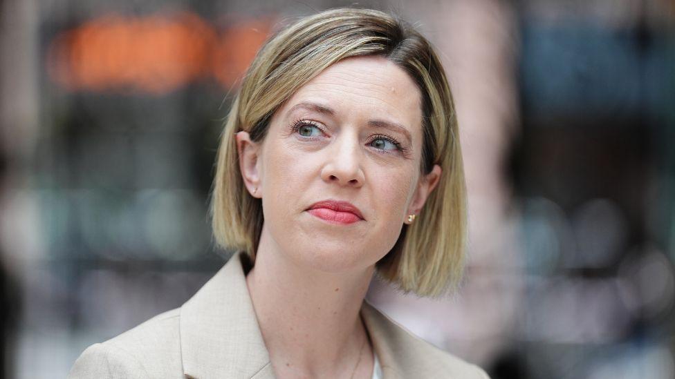 Jenny Gilruth, who has blonde hair, in a close-up shot. She is wearing a business suit.